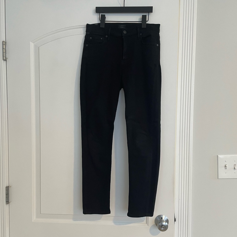 Citizens of Humanity Rocket Crop Skinny Jeans Black